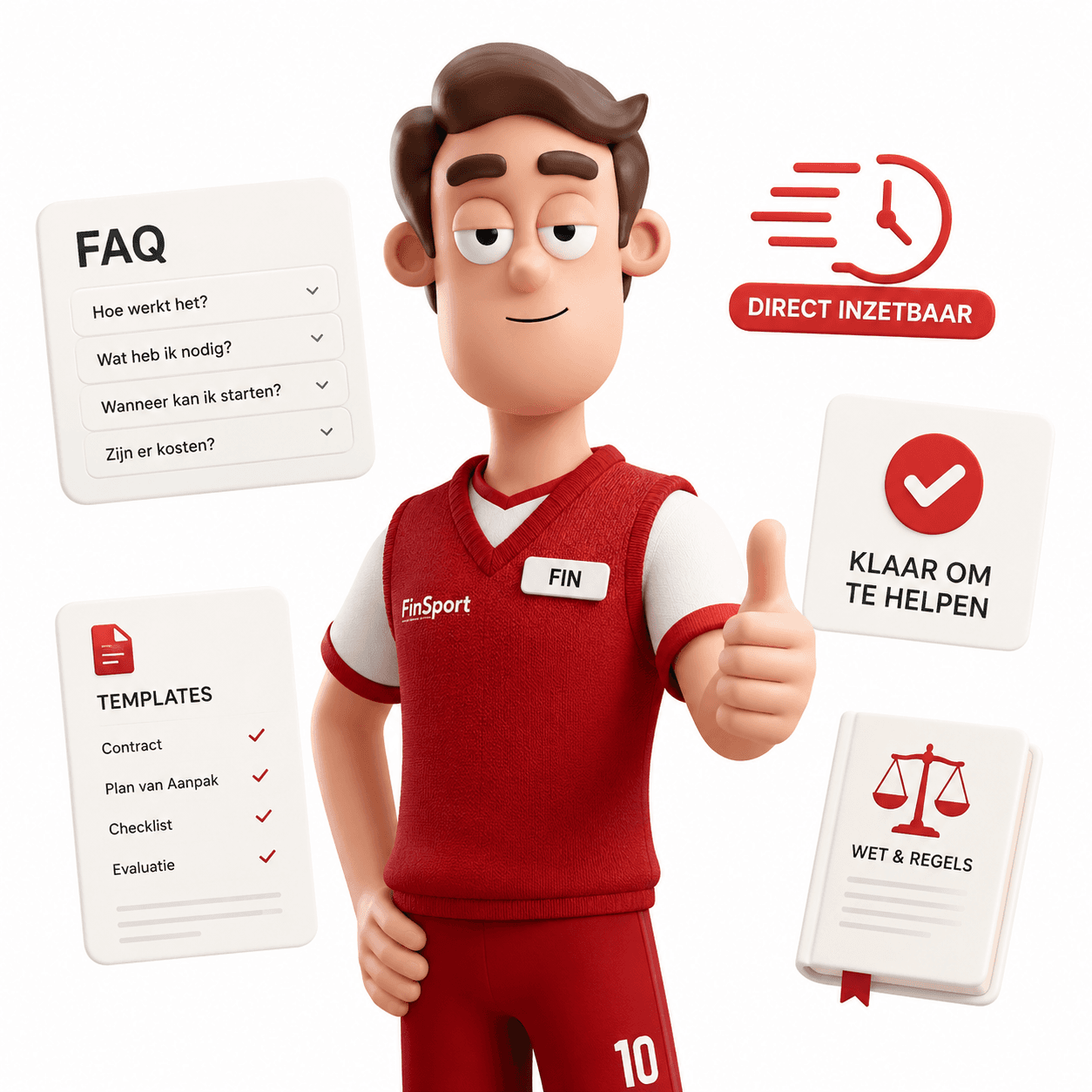 Fin met praktische antwoorden, templates en regelgeving