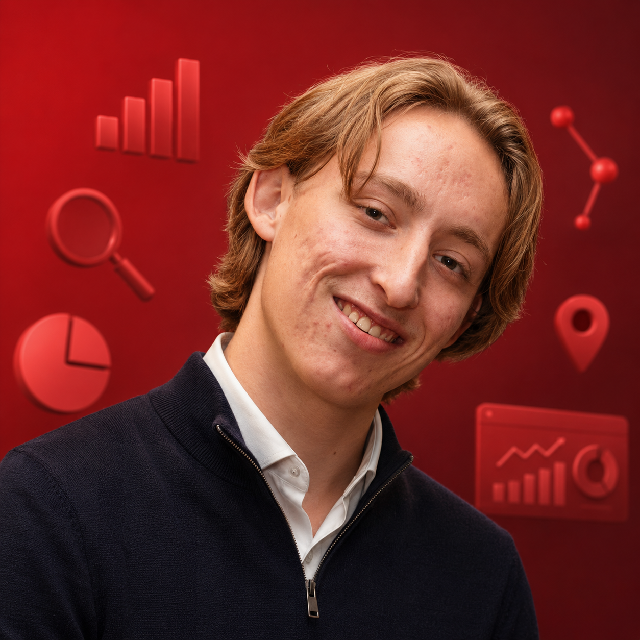 Emil, marketing specialist bij FinSport